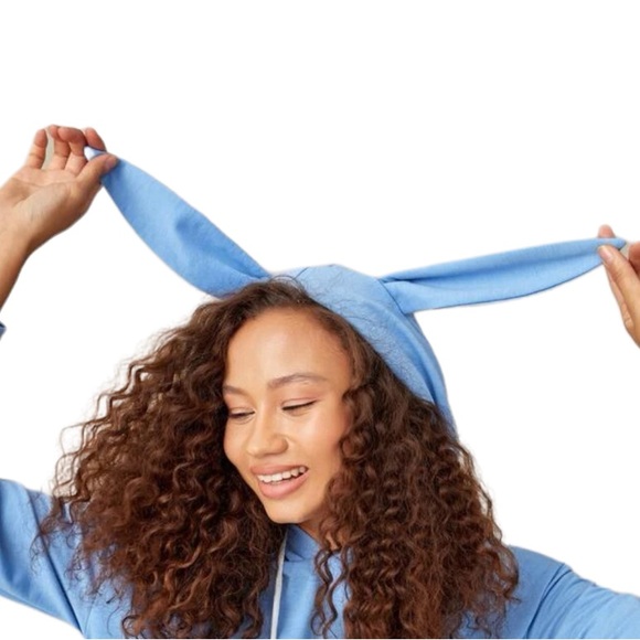 Cute but I’ll fight you mental health graphic ear hoodie sweatshirt small - Picture 3 of 8